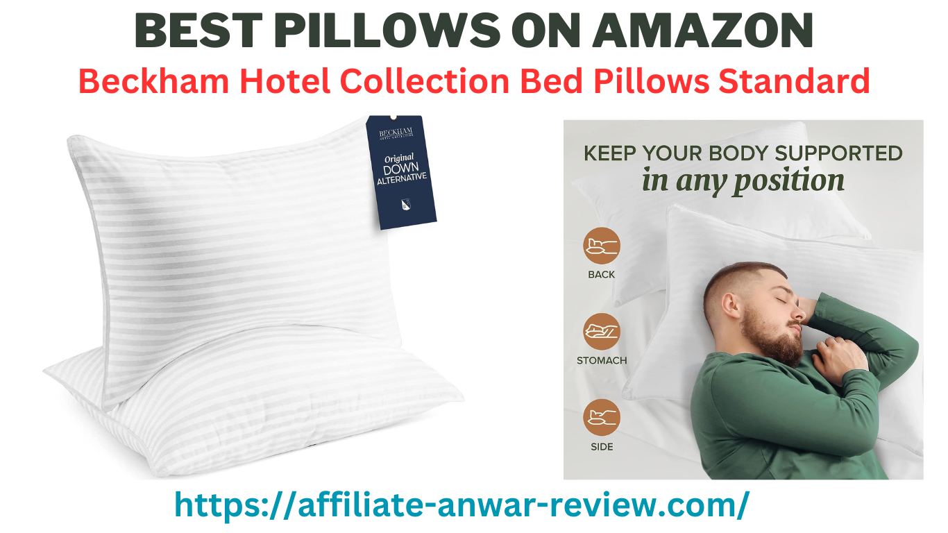 Pillows Review | Beckham Hotel Collection Bed Pillows Standard